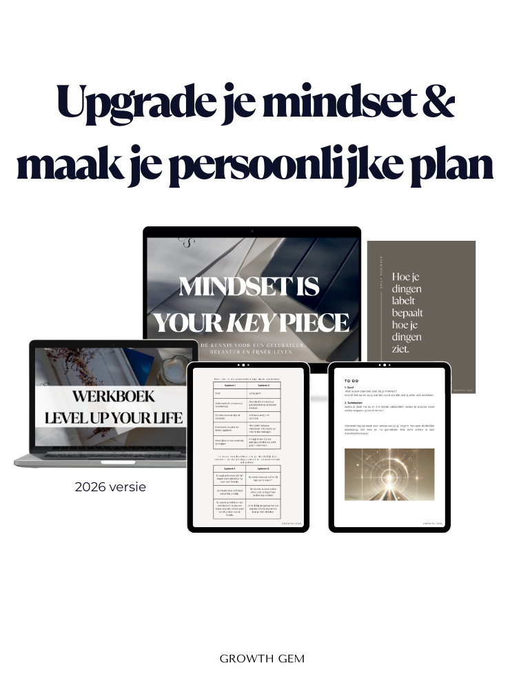 creeer een leven dat bij je past